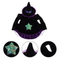 thumbnail image 1 of CRAFTHROU 1 Set Pet Cat  Costumes with an Adorable Wizard Hat for Seasonal Festivities, 1 of 1