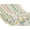 Colorful Wildflwers Plants, variant on Starfish Shells Placemats Set of 6,Beach Waterproof Heat Resistant Dining Table Plate Mat for Home Kitchen Dining Table 12x18Inch