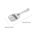 thumbnail image 5 of ifundom Cheese Shredder Tool Grey ABS Grating Multifunctional for Cooking 1Pcs, 5 of 6