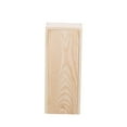 thumbnail image 3 of Boîte en Bois Non Fini Portable Vide Rectangulaire Boîte de Rangement en Bois Conteneur avec, 3 of 8