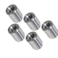 thumbnail image 2 of ICT Billet 5pc Aluminum M8-1.25mm Weld On Bung Female Nut Threaded Insert Weldable Metric 8mm 14.5mm, 2 of 4