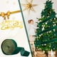 thumbnail image 5 of Cinta decorativa de terciopelo Yungyan con borde dorado, color verde, 6 cm x 55 m, 5 of 6