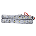 thumbnail image 7 of 6 LED Super Bright Daytime Running Lights Car Center Grille Decorative Lights for General Car Lights Modification, 7 of 7