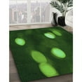 thumbnail image 3 of Ahgly Company Machine Washable Indoor Rectangle Transitional Dark Forest Green Area Rugs, 2' x 4', 3 of 7