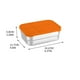 thumbnail image 2 of Recipiente rectangular para almacenar alimentos de 720 ml | Caja hermética para refrigerios | Recipiente de plástico para preparar comidas | Apto para lavavajillas, 2 of 4