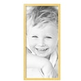 thumbnail image 2 of ArtToFrames 12" x 26" Warm Square Gold Picture Frame, 12x26 inch Multi Wood Poster Frame (WOM-5102),  Pack, 2 of 7