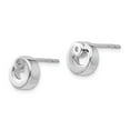thumbnail image 2 of FB Jewels SS White Ice .02ct. Diamond Earrings, 2 of 4