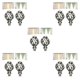thumbnail image 1 of Advancent 2 Pieces Curtain Rod Finials 3/4 Replacement inch for Room Living Room Type2 NO2, 1 of 6