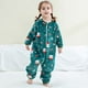 thumbnail image 1 of Cowsor Onepiece Romper Baby Boy Girl Newborn Zip Up Plush Outfit Long Sleeve Set, 1 of 7