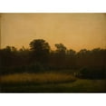 thumbnail image 2 of Nicholas Chevalier 14x12 Gold Ornate Wood Frame and Double Matted Museum Art Print Titled - Harvest (1873), 2 of 4