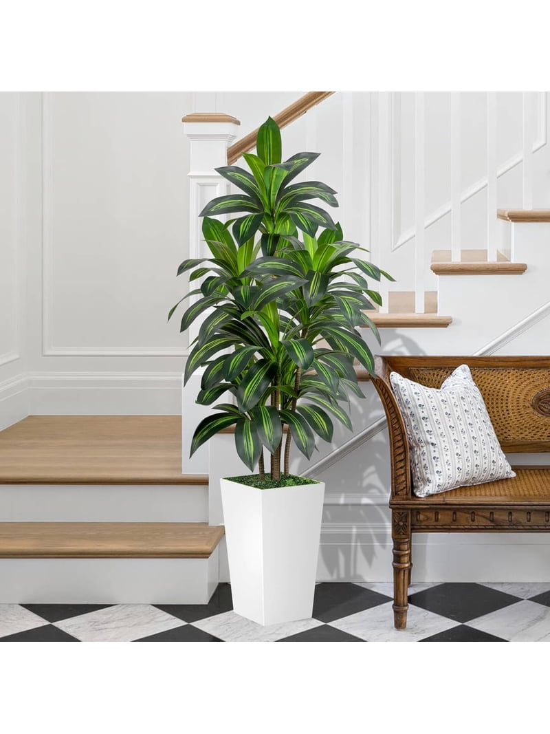 Tsll Tree ZBAKF 5FT Artificial Dracaena Tree with 15.7