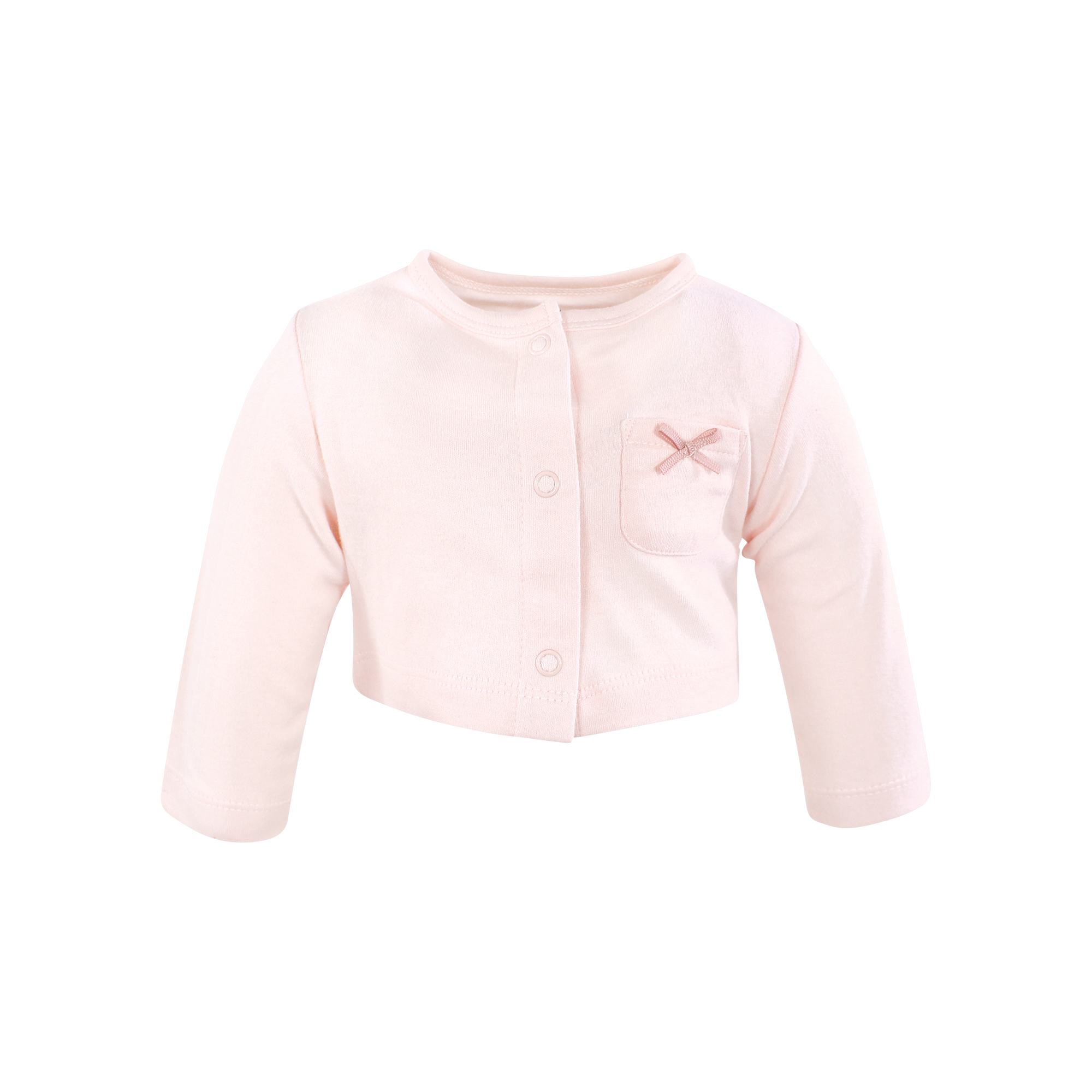 Hudson Baby Girls Cotton Dress and Cardigan Set, Bonjour Paris, 6-9 Months