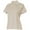 Stone, variant on Monterey Club Ladies Textured Jacquard Solid V-Neck Short Sleeve Golf Polo Shirt #2069