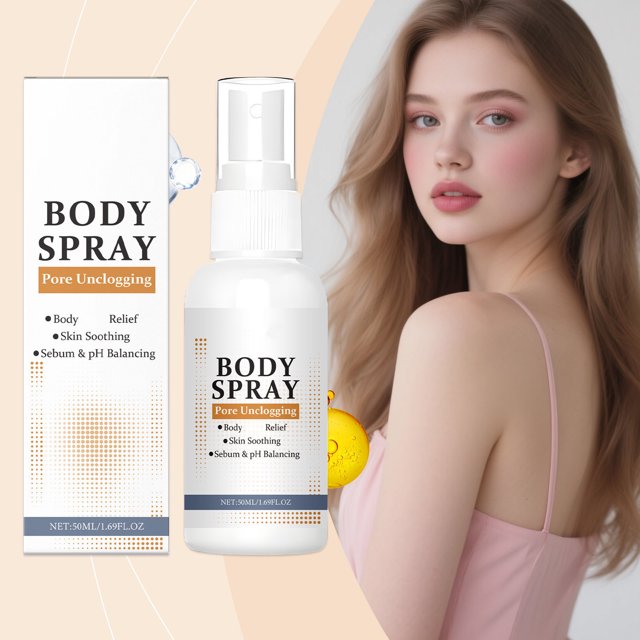 Spray Corporal Gentle Care 50 Ml | Fórmula Hidratante y Calmante | Ligero y No Graso | para Todo Tipo de Piel | Ingredientes Naturales | 1 Solución de 50 Ml