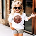 thumbnail image 2 of Basketball Faux Glitter Sweatshirt for Girls Trendy Girly Baseketball Player Pullover White Sweatshirt Youth Medium, 2 of 4
