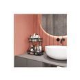 thumbnail image 4 of Cesta De Frutas De Cocina De Metal De 2 Niveles Desmontable negro, 4 of 4