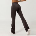 thumbnail image 4 of REALiKUN Womens Butterluxe Crossover Flare Leggings High Waist Yoga Pants with Pockets V Cross Bootcut Casual Lounge, 4 of 4