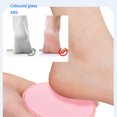 thumbnail image 3 of 2pcs Glass Foot File for Calluses, Ergonomic Design Achieve Silky Smoothing Feet with Hand Held Foot Scrubber, 3 of 8