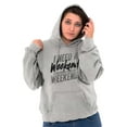 thumbnail image 3 of Need a Weekend to Recover Lazy Hoodie Sweatshirt Women Men Brisco Brands L, 3 of 6