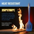 thumbnail image 7 of Kaluns Silicone Cooking Utensils Set 24 Pcs - Premium Heat Resistant Cooking Set & Kitchen Essentials - Non-Stick Kitchenware with Stainless Steel Handles, 7 of 7