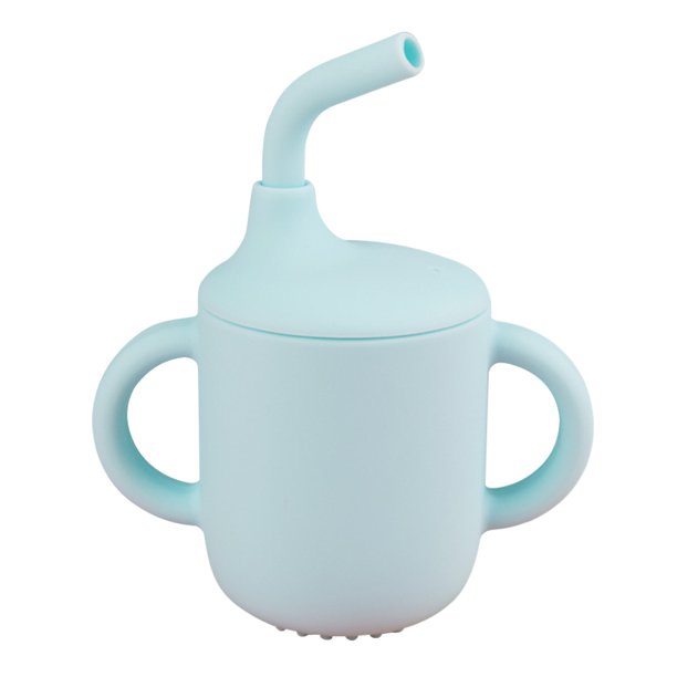 Botella Recién Nacida 180 Ml Silicona Con Manijas para Bebés Pequeños
