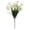 White, variant on 10 Bundles Artificial Flowers for Home Décor, No Fade Flowers for Decoration, Hanging Planters Indoor Outside Garden Porch, for Window Box Spring Use