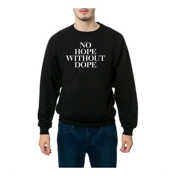 DOPE Mens The Without Sweatshirt, Black, Large