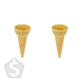 thumbnail image 1 of Bonbon Rio Cornets à Crème Glacée Pointus de 57 mm, Lot de 100 - Lot de 2, 1 of 2