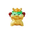 thumbnail image 4 of kowaku Mini Dragon Statue Car Dashboard Decor Cartoon Desktop Ornament Miniature Figurine for Home Centerpiece Living Room Fireplace L, 4 of 9