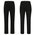 thumbnail image 1 of AherBiu Pantalon Habillé pour Hommes, devant Plat, Coupe Ajustée, Extensible, avec Poches, Pantalon de Travail de Bureau, 1 of 8