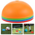 thumbnail image 2 of 5 piezas de elementos esenciales de entrenamiento para canchas deportivas, canchas, puntos, conos de cúpula, conos de disco, raqueta de entrenamiento de tenis, deportes para todos los niveles de jue, 2 of 5