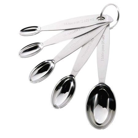 

Cuisipro Stainless Steel Measuring Spoons | 5-Piece Set