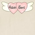 thumbnail image 2 of CafePress - Heaven Sent Pink Hearts Tote Bag - Unisex Canvas Tote Bag, Beige, 1-Piece, 2 of 6