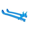 thumbnail image 3 of Equipo de Hockey sobre hielo, protectores de patines sobre hielo, hebilla ajustable, Universal, suave, 2 uds. Azul, 3 of 8