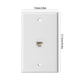 thumbnail image 4 of Riwesomey Placa de pared Accesorio de conexión profesional Equipo de placas frontales Ethernet universal Cat6 Keystone Socket Accesorios de Artesanía, 4 of 6