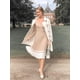 thumbnail image 5 of Vestido largo plisado para mujer Vestido elegante de punto de manga larga Otoño e Invierno 2024 Novedades en vestidos Ropa de mujer, 5 of 5