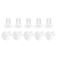 thumbnail image 1 of Unique Bargains M3x5mm Plastic Phillips Machine Screws, PC Flat Head Machine Bolts 10 Pack, 1 of 4