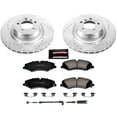 thumbnail image 3 of PowerStop Front Z23 Evolution Sport Carbon-Fiber Ceramic Brake Pad and Drilled & Slotted Rotor Kit Fits: LAND ROVER Select Models K6475, 3 of 10