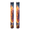 Multicolor 2, variant on CURLYOOT Rugby Fire Thunder Lightning Refrigerator Door Handle Covers Set of 2 Washable Fridge Handle Covers Cloth Protector