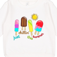 thumbnail image 3 of Inktastic Just Chillin This Summer Popsicles Toddler Sweatshirt, 3 of 4