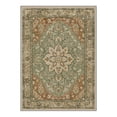 thumbnail image 5 of GENIMO 8'x10' Area Rug for Living Room, Large Machine Washable Non Slip Low Pile Rug for Bedroom Dining Room, Vintage Persian Diamond, Earthy Sage, 5 of 5