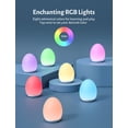 thumbnail image 2 of Lámpara nocturna JolyWell Baby Egg, 7 colores, atenuación continua, 2 of 7