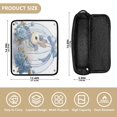 thumbnail image 4 of Hair Tool Organizer Bag with Heat Resistant Mat Removable Travel Storage Case for Hot Air Brushes Curling Irons Rabbit Inside Glass Basket, 4 of 8