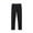 Black, variant on Ahdbta Boys Girls High Waisted Leggings Solid Color Comfy Baselayer Pants Casual Stretch Straight Leg Loungewear Pants