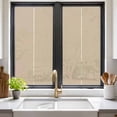 thumbnail image 3 of Solid Color Window Privacy Film Light Khaki Decorative Glass Window Film UV Blocking Static Cling Non-Adhesive Sticker Covering for Home Door 17.7 x 39.3 inches, 3 of 8