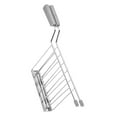 thumbnail image 3 of Lipstore Bread Loaf Slice Holder Grill Warming Rack Practical Kitchen Gadgets Stainless Steel Sandwich Rack for Baking Roasting Kitchen Gray, 3 of 8
