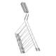 thumbnail image 4 of Soporte para rebanadas de pan tostado, herramienta de cocina práctica, rejilla para calentar plancha resistente, jaula para sándwich para hornear en Gris, 4 of 8