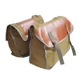 thumbnail image 1 of Eigraketly Bolsa trasera de doble cara de 30L, alforjas traseras para maletero de bicicleta, paquete de motocicleta, bolsas para sillín, portador Ciclismo Caqui, 1 of 6