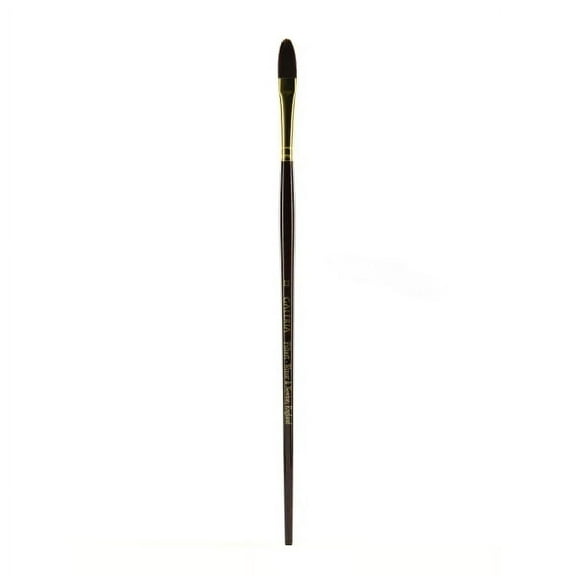 Winsor & Newton Galeria Brush, Filbert, Long Handle, 12