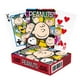 thumbnail image 1 of Juego de cartas AQUARIUS Peanuts, mazo fundido, tamaño póker, 1 of 6